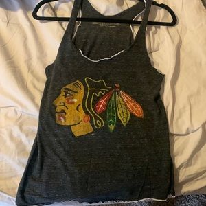 Chicago Blackhawks Retro Tank Top